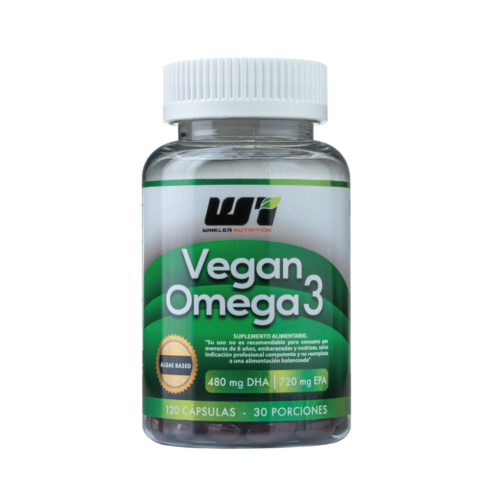 Omega 3 Vegano 120 cápsulas – Winkler Nutrition