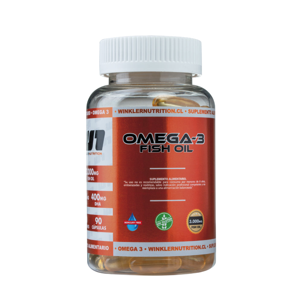 Omega 3 - 90 cápsulas – Winkler Nutrition
