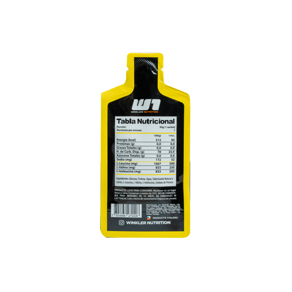 Pack 24 Gel Energético Boost + BCAAs 30 grs