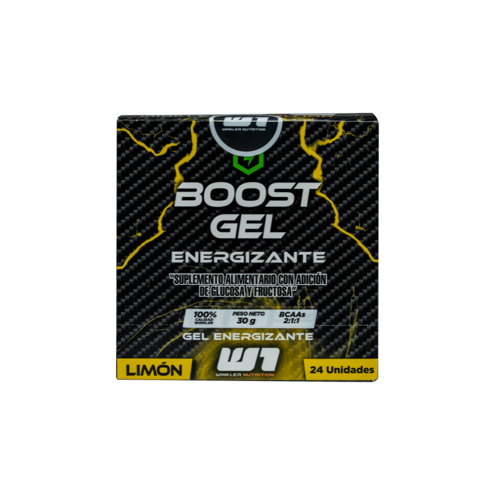 Pack 24 Gel Energético Boost + BCAAs 30 grs