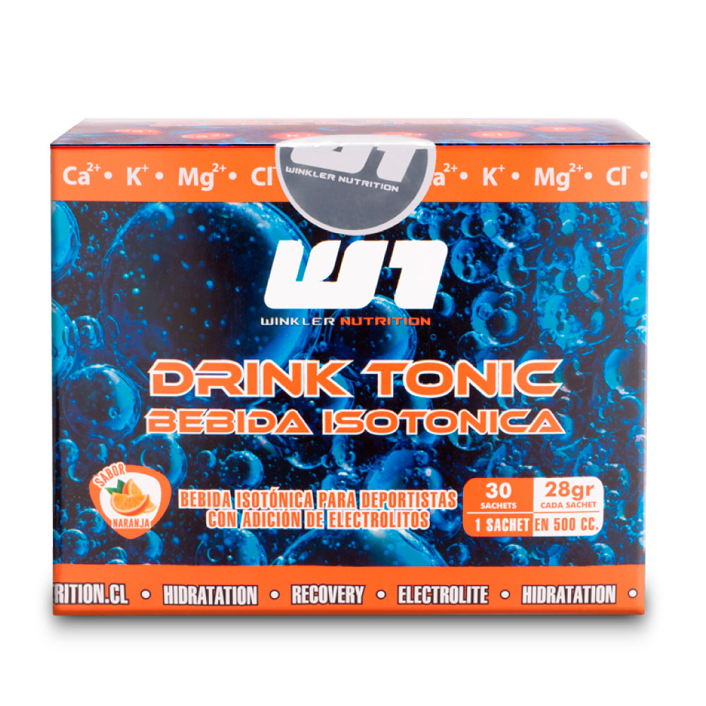 Pack 30 Bebida Isotónica Drink Tonic 28 grs