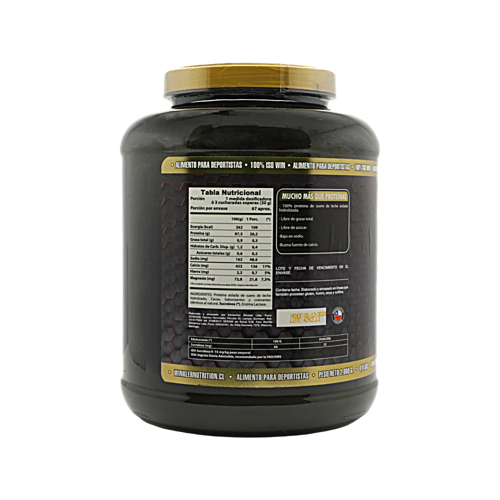 Proteína Hidrolizada Iso Win 2 kg