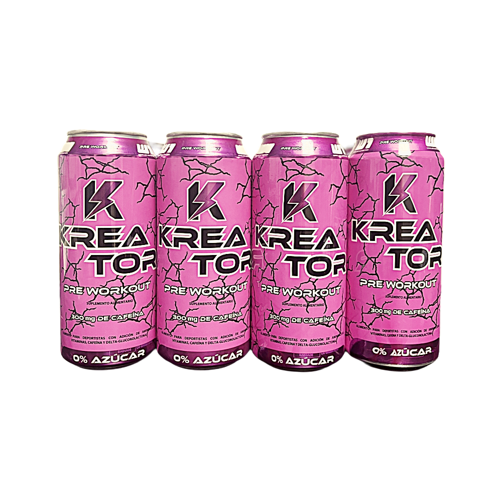 Pack 12 Pre-entreno Kreator 473 ml