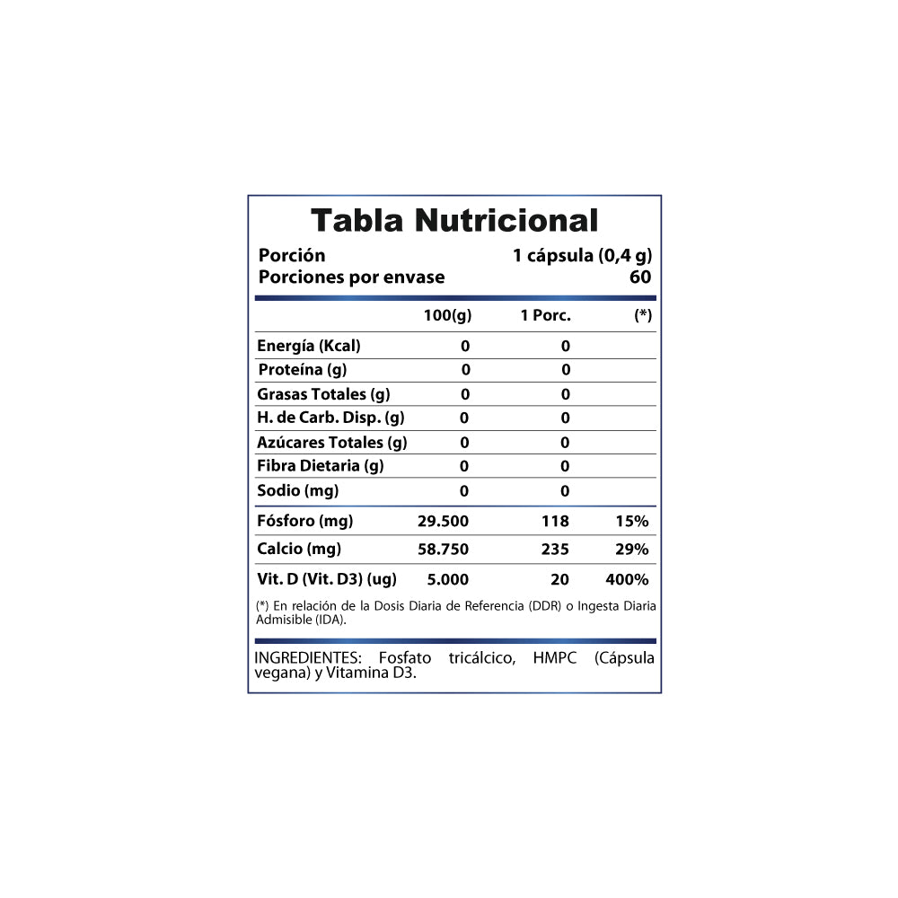 Vitamina D3 Vitta D 60 cápsulas