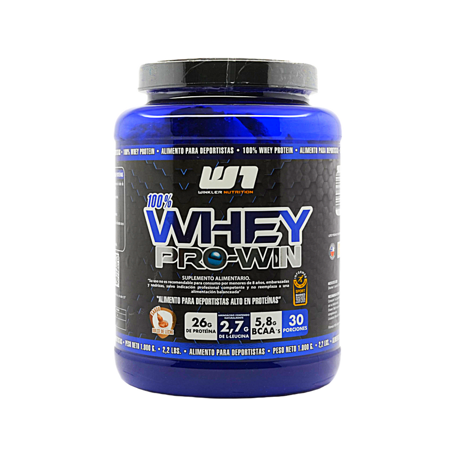 Whey Pro Win 1 kg - 30 Porciones – Winkler Nutrition