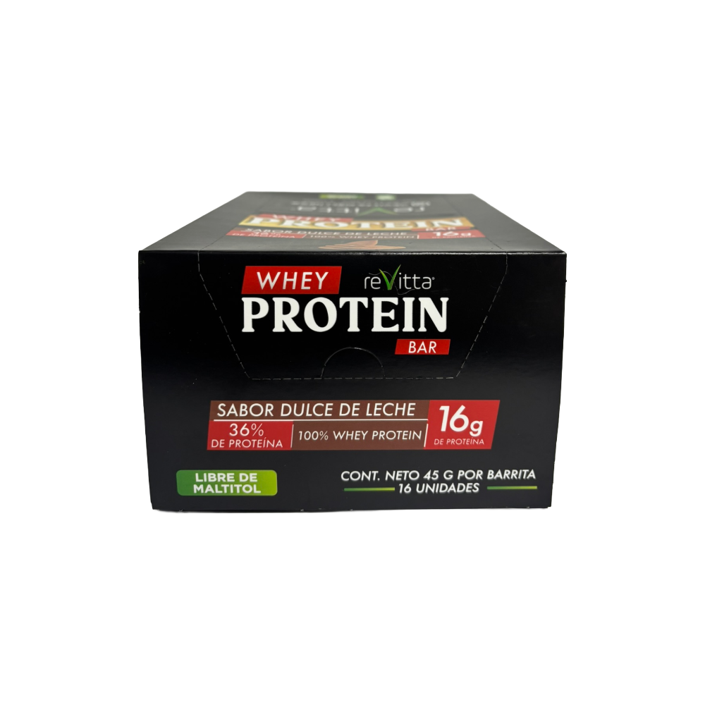 Pack 16 Barrita Whey Bar Protein 45 grs