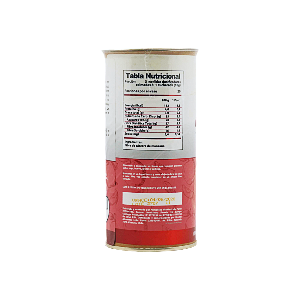 Fibra de Manzana 200 grs