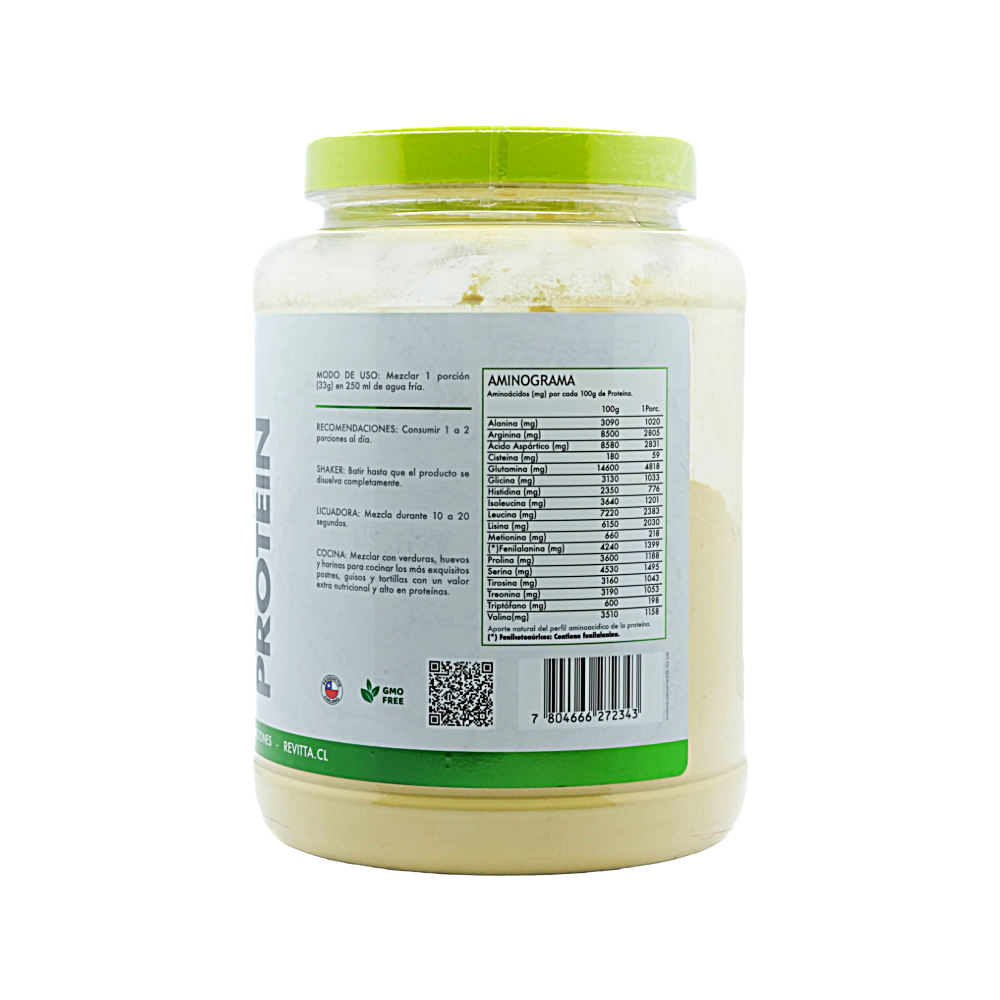 Pea Protein 1 kg – 30 servicios