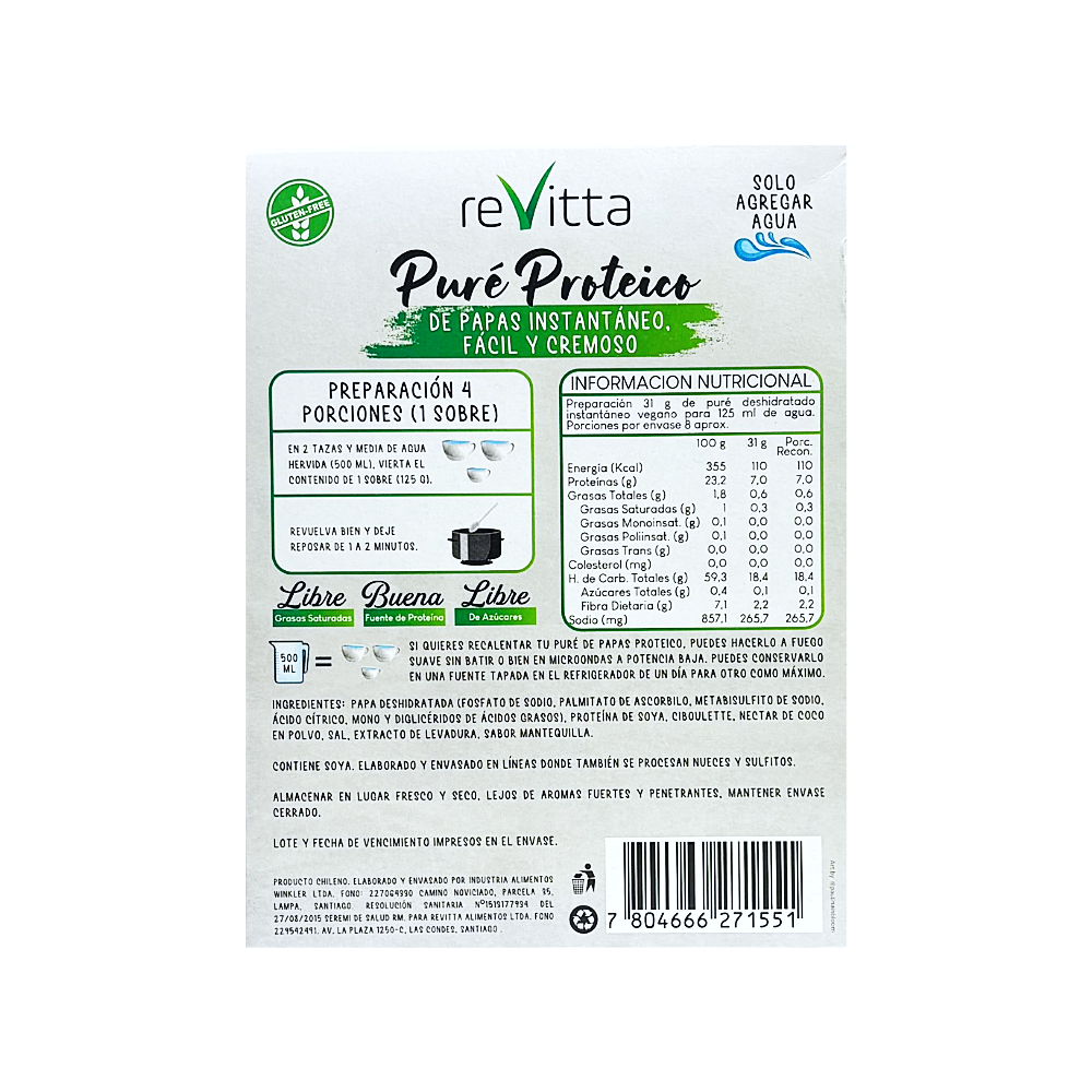 Proteína Puré Proteico Vegano 250 grs