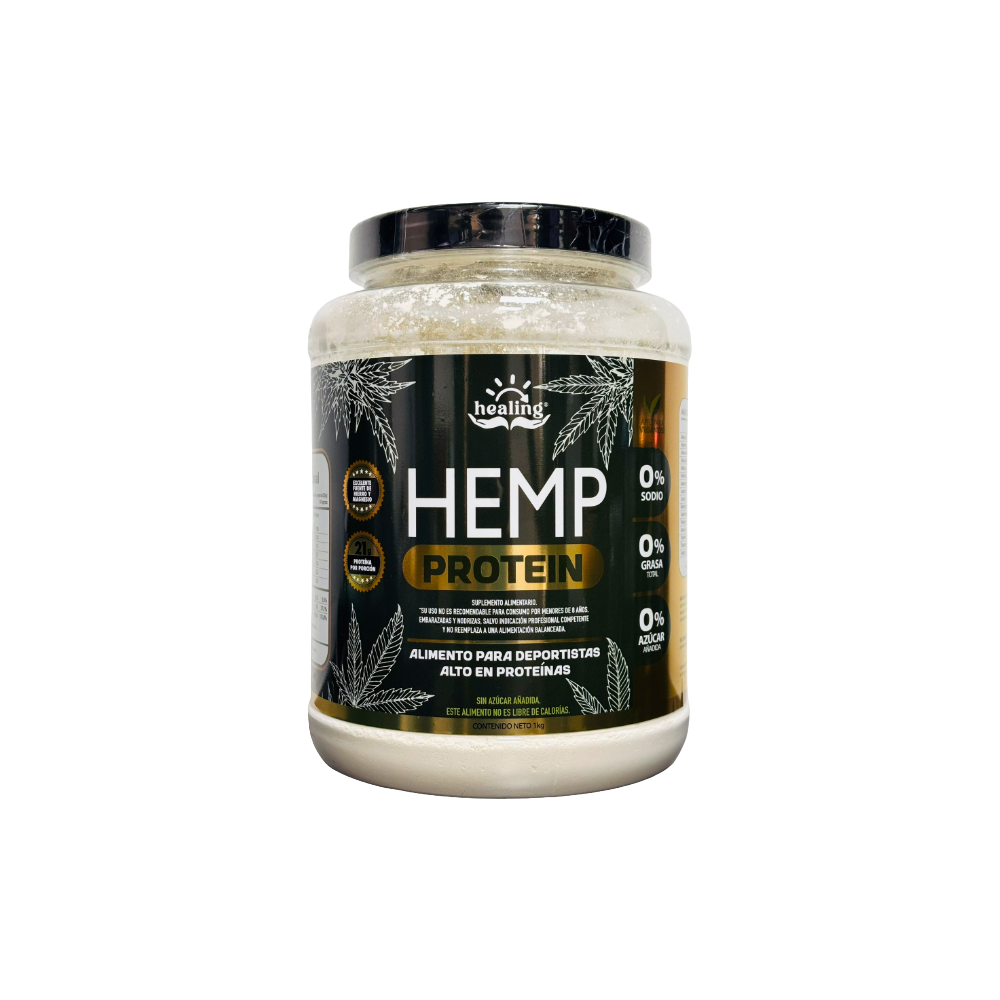 Proteína de cáñamo Healing Hemp Protein 1 kg