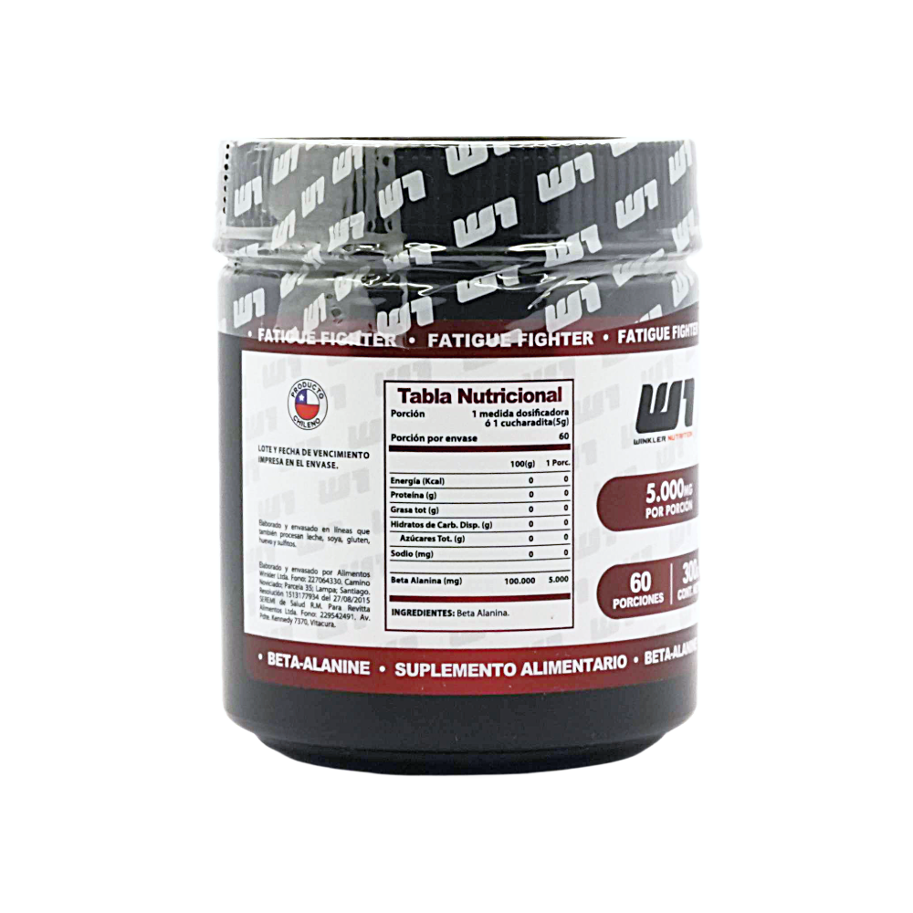 Aminoácidos Beta Alanina 300 grs