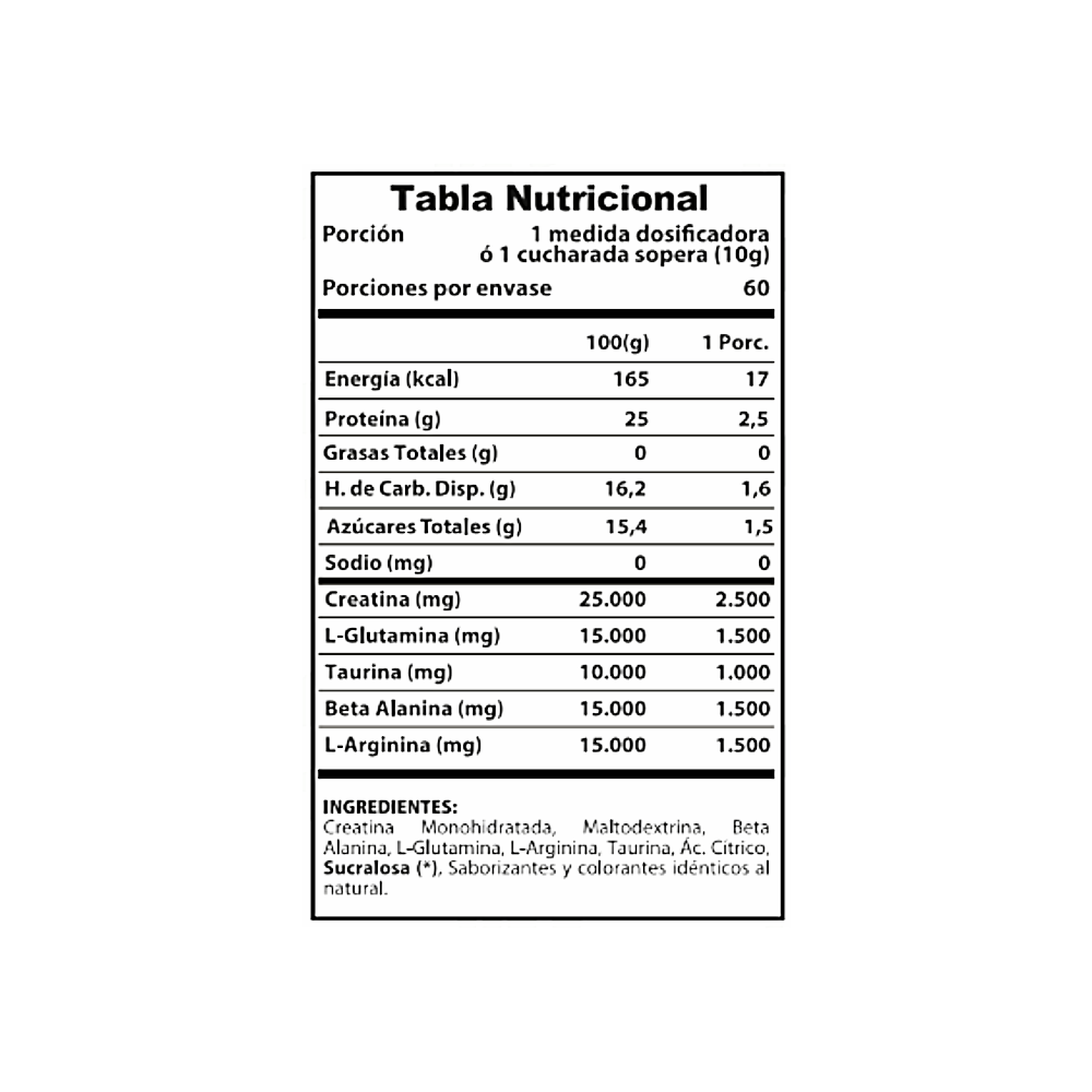 Pre-entreno CGT Workout 600 grs