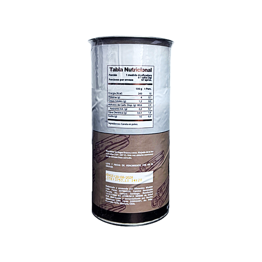Canela en polvo 200 grs