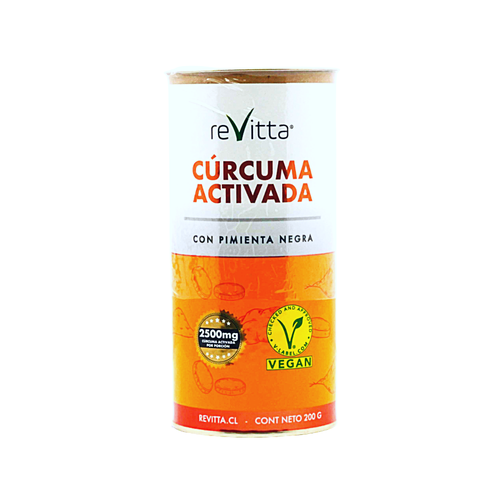 Cúrcuma Activada + Pimienta Negra 200 grs
