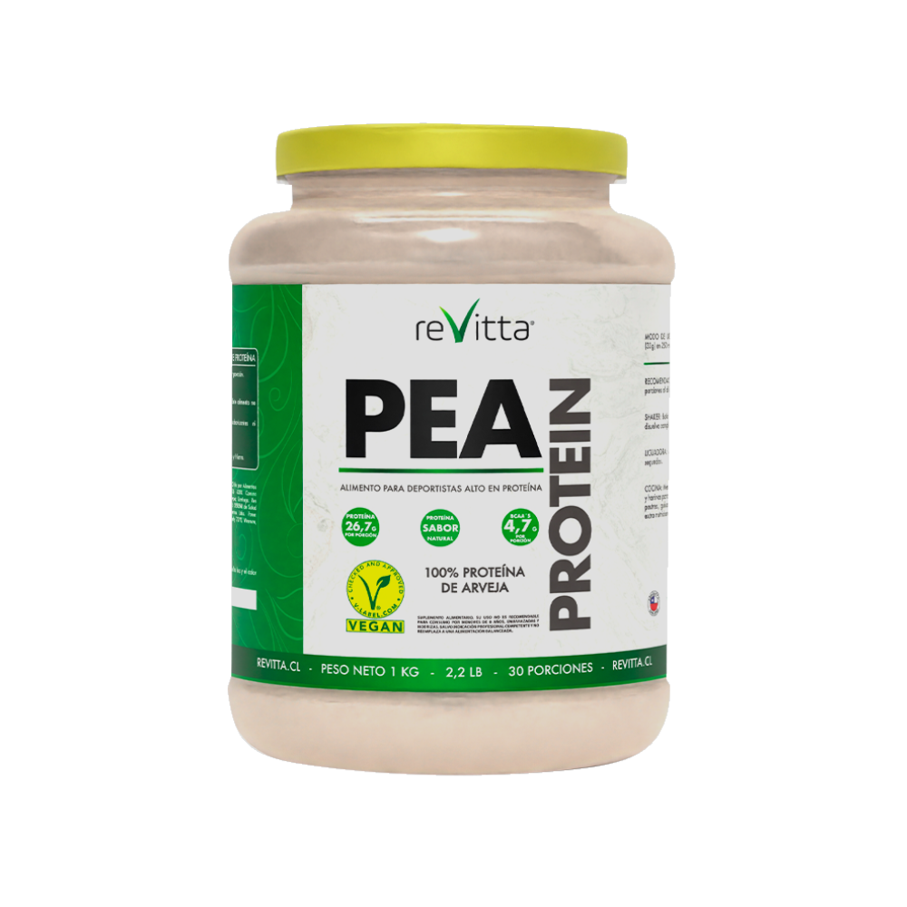 Pea Protein 1 kg – 30 servicios