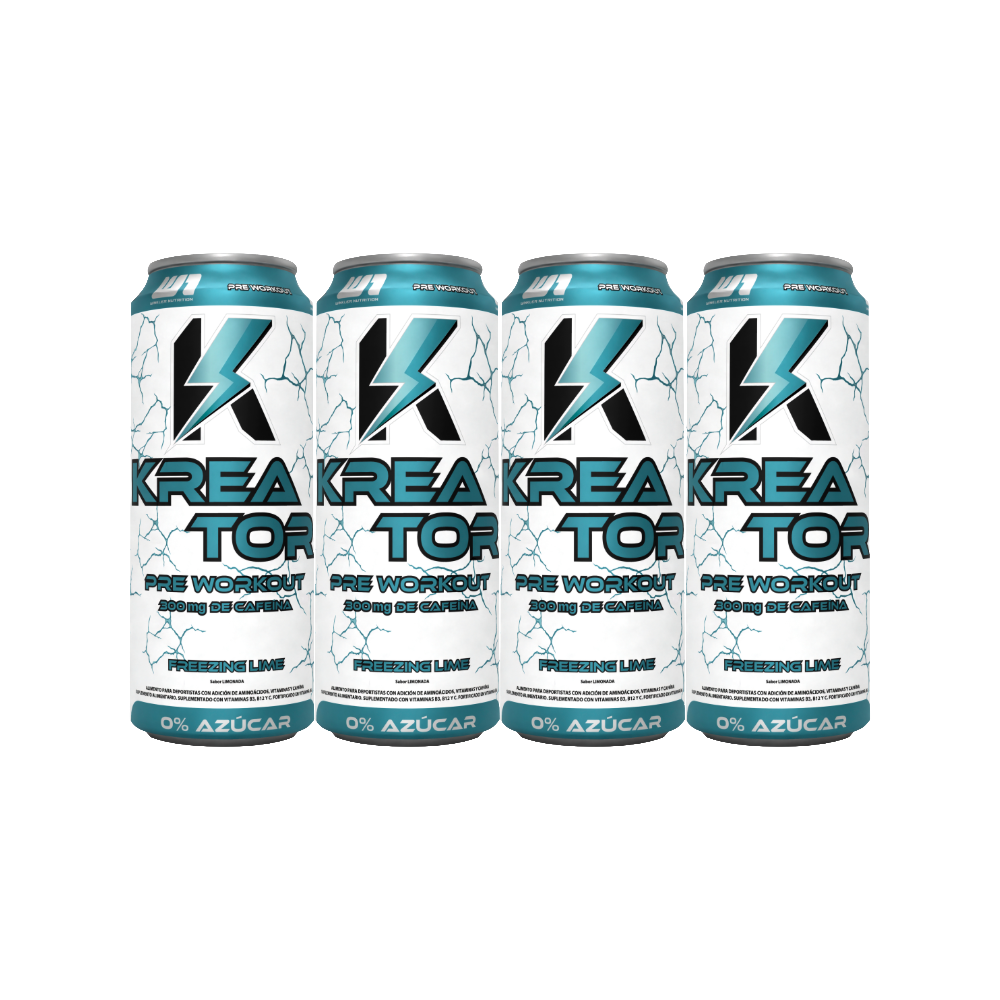 Pack 12 Pre-entreno Kreator 473 ml