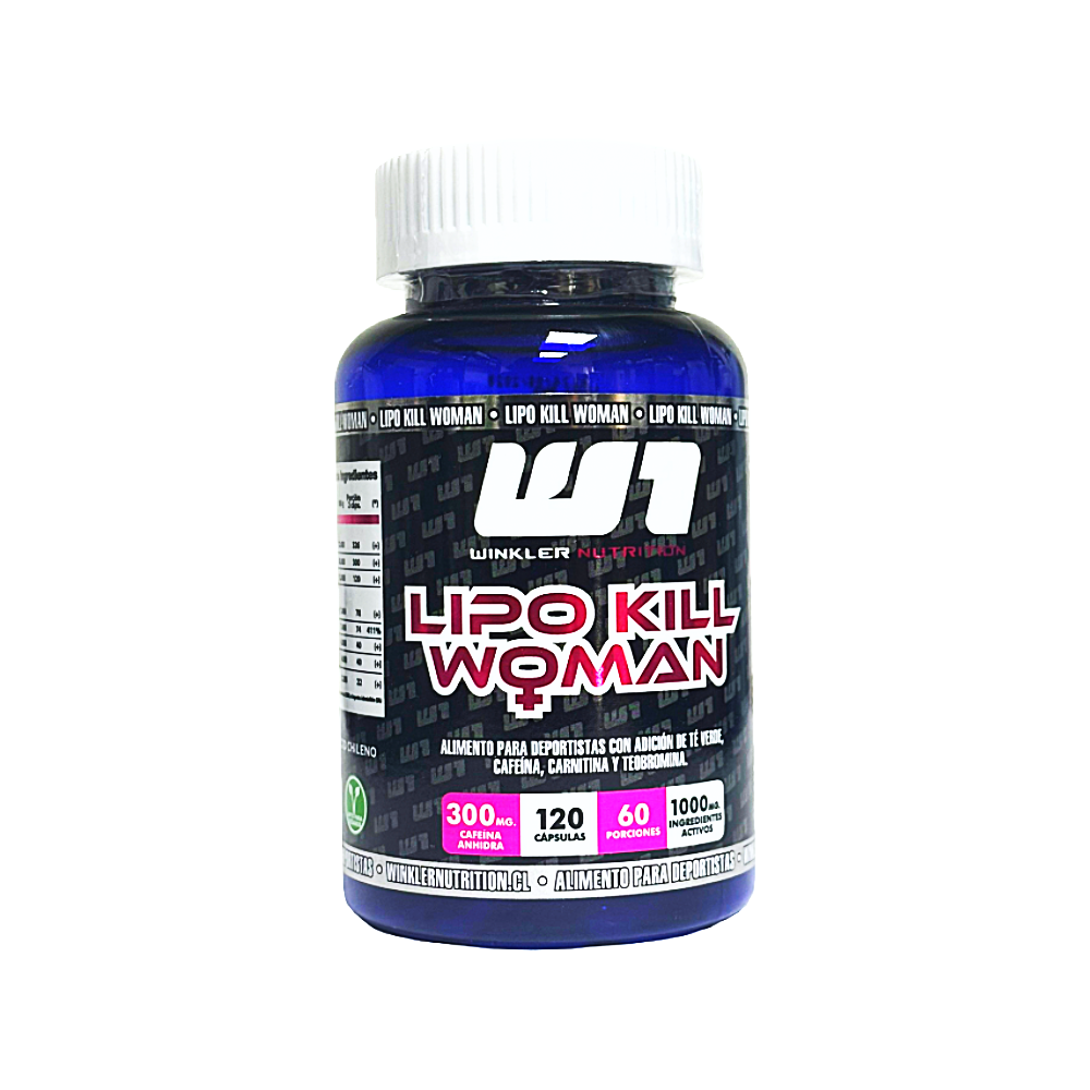 Termogénico Lipo Kill Woman 120 cápsulas