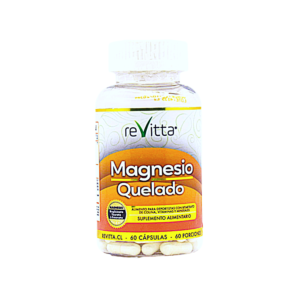 Magnesio Quelado 60 cápsulas