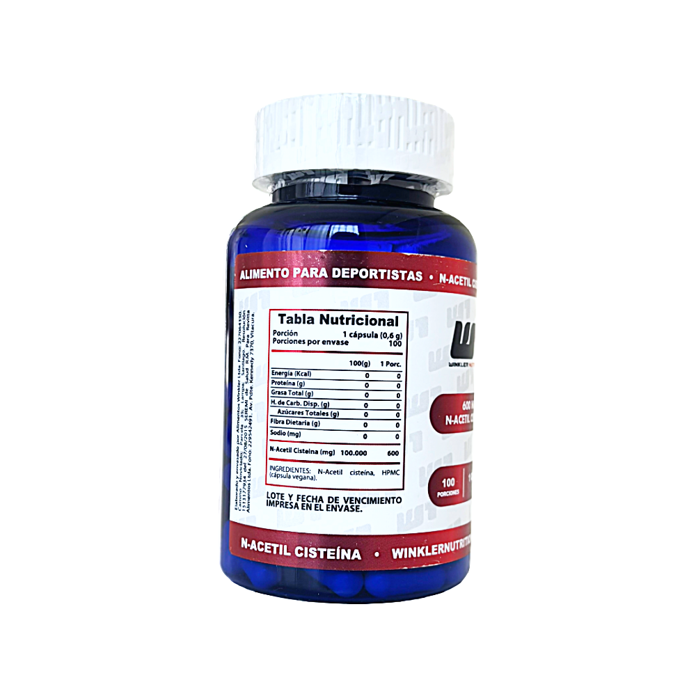 Aminoácidos NAC L-Cisteína 100 cápsulas
