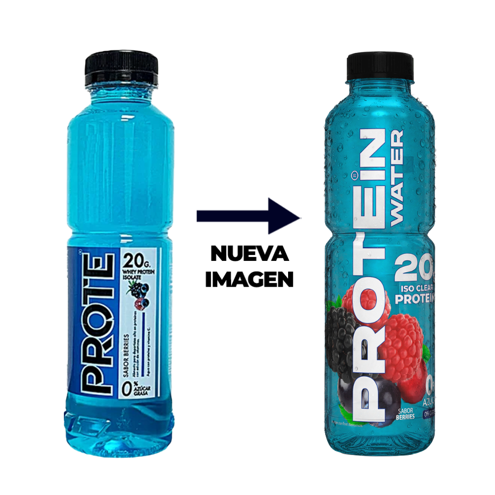 Protein Water - Proteína líquida Whey Isolate 1 und - 500 ml