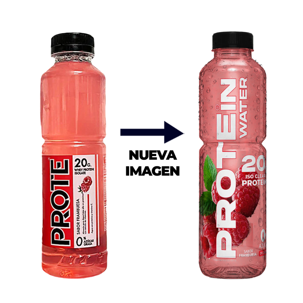 Protein Water - Proteína líquida Whey Isolate 1 und - 500 ml