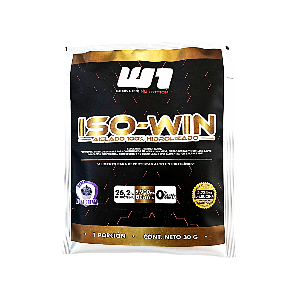 Sachet de Proteína Hidrolizada Iso Win 30 grs