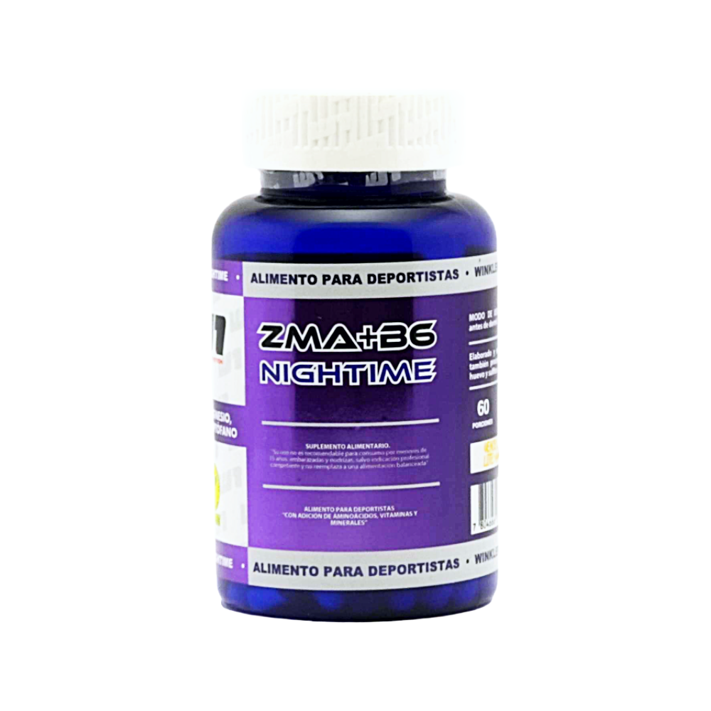 Pro-hormonal ZMA Nightime +B6 60 cápsulas