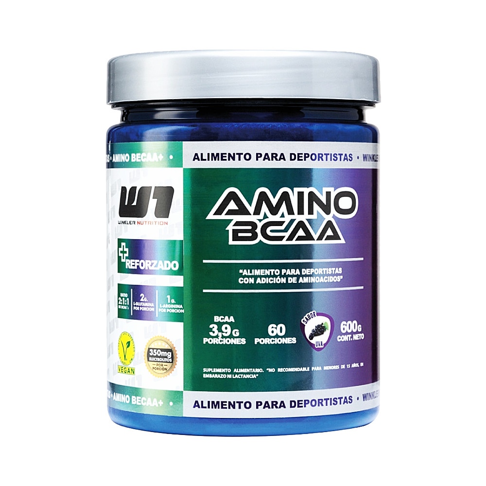 Amino BCAA-aminoácidos + electrólitos 600 g - 60 porciones