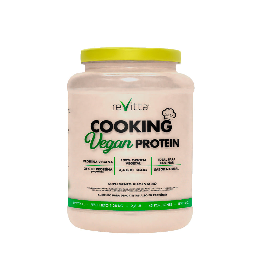 Cooking Vegan Protein -Proteína 1.28 kg- 43 Porciones