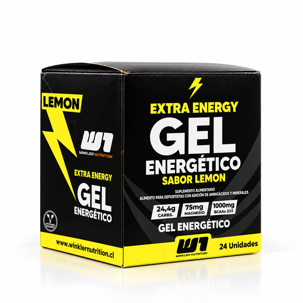 Gel Energético + BCAAs + Magnesio Pack 24 Und