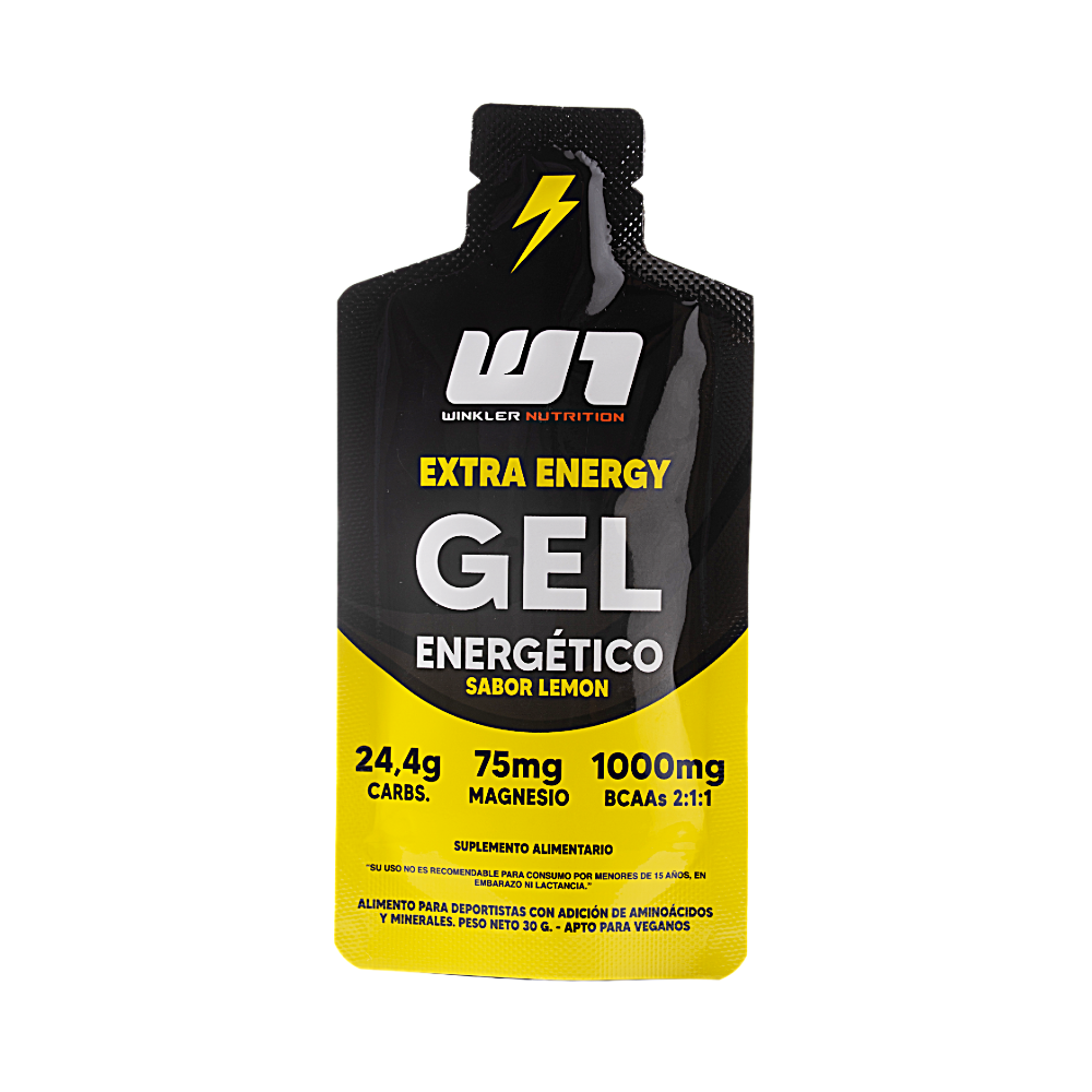 Gel Energético + BCAAs y Magnesio 30 g