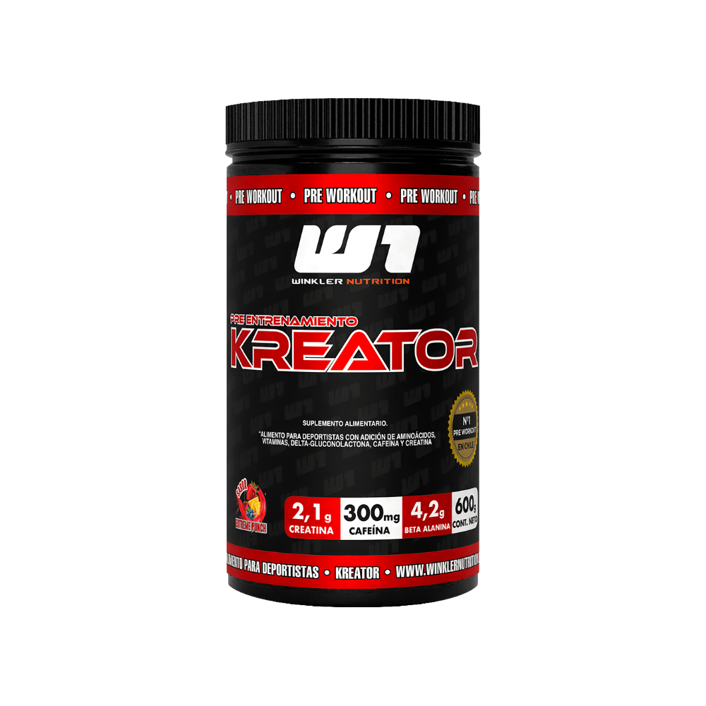 Pre Entreno Kreator 600 g – 30 servicios