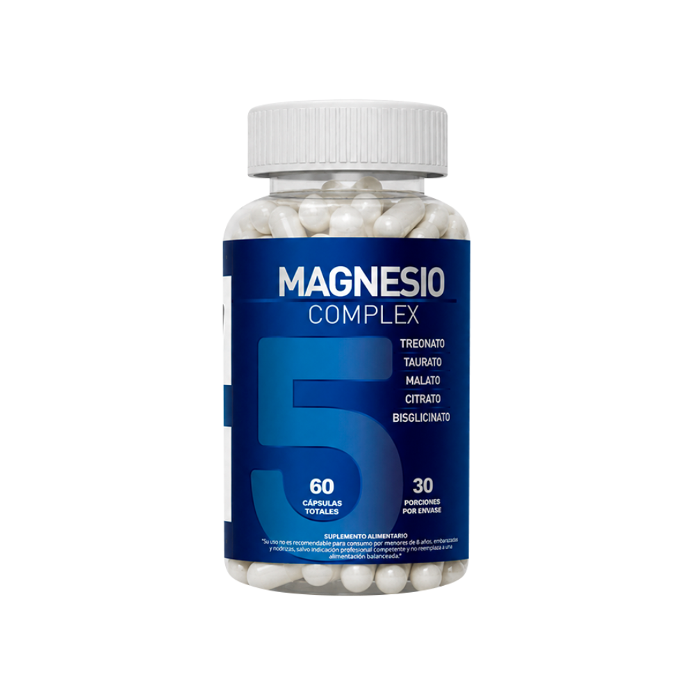 Magnesio Complex 5 Fuentes 60 capsulas Winkler Nutrition
