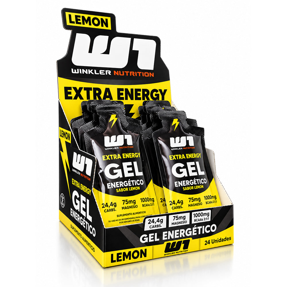 Gel Energético + BCAAs + Magnesio Pack 24 Und