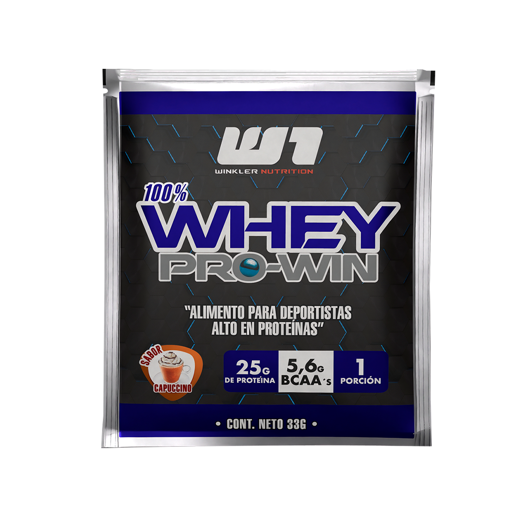 Whey Pro Win-Proteína Sachet 1 Und