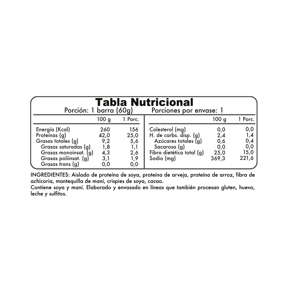 Pack 12 Barrita Vegan Shake 45 grs