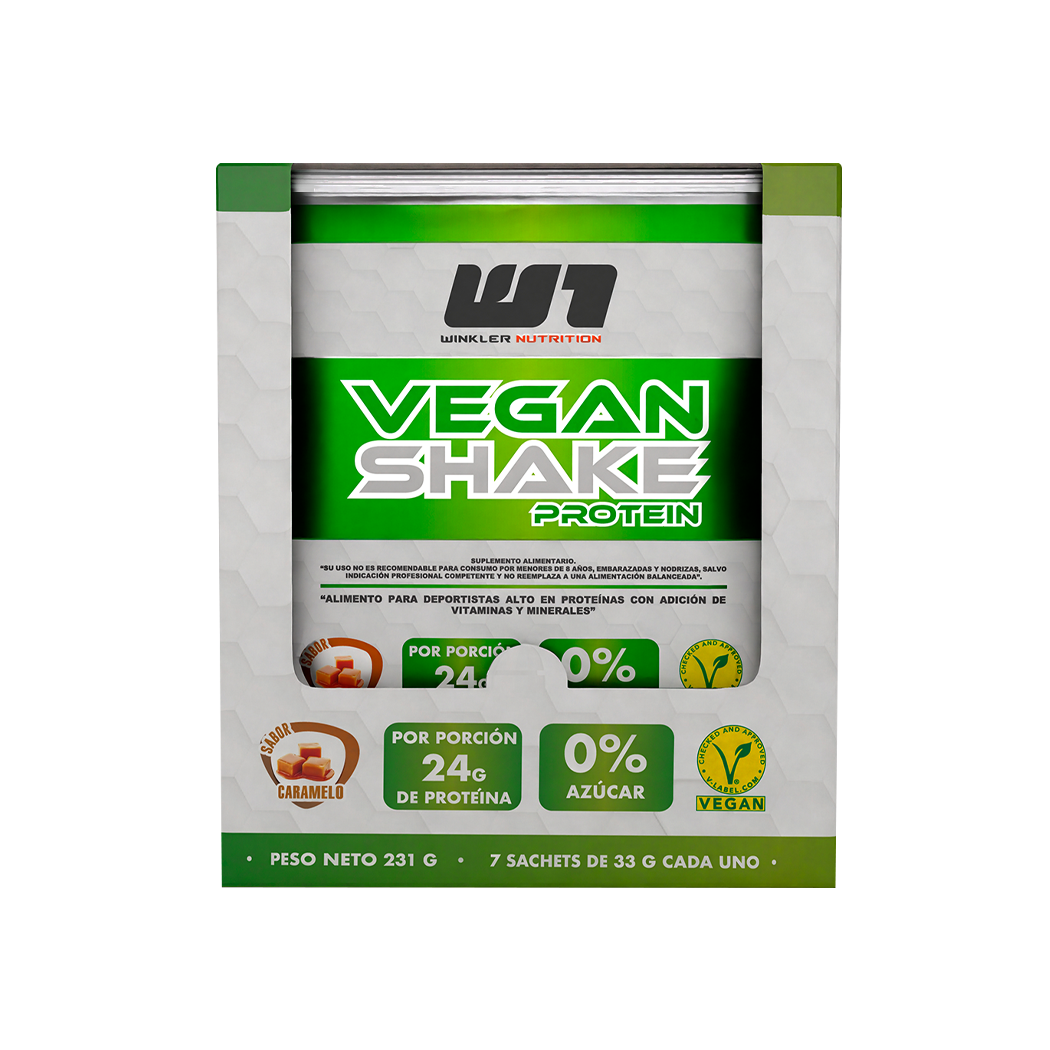 Vegan Shake - Proteína Pack Sachet 7 Und