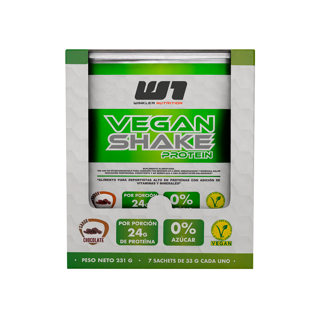 Vegan Shake - Proteína Pack Sachet 7 Und