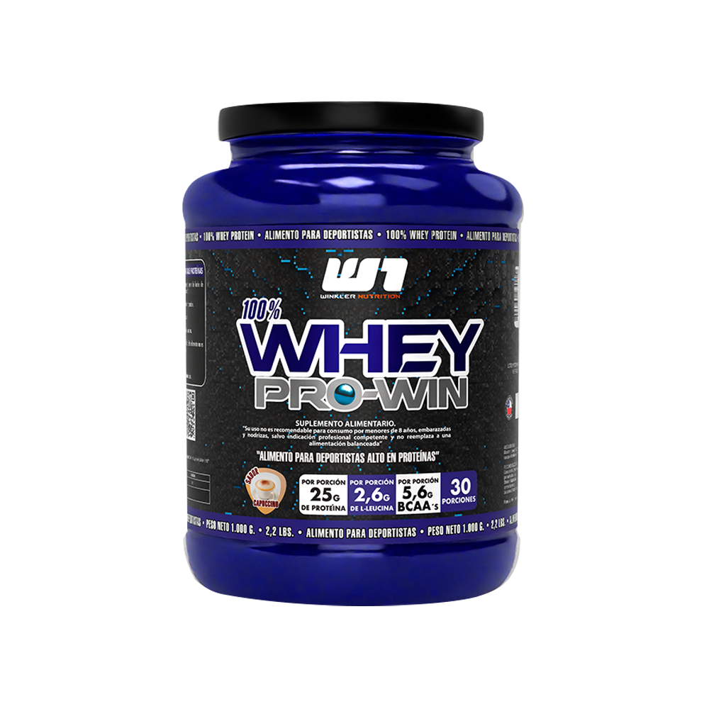 Whey Pro Win-Proteína 1 kg - 30 porciones