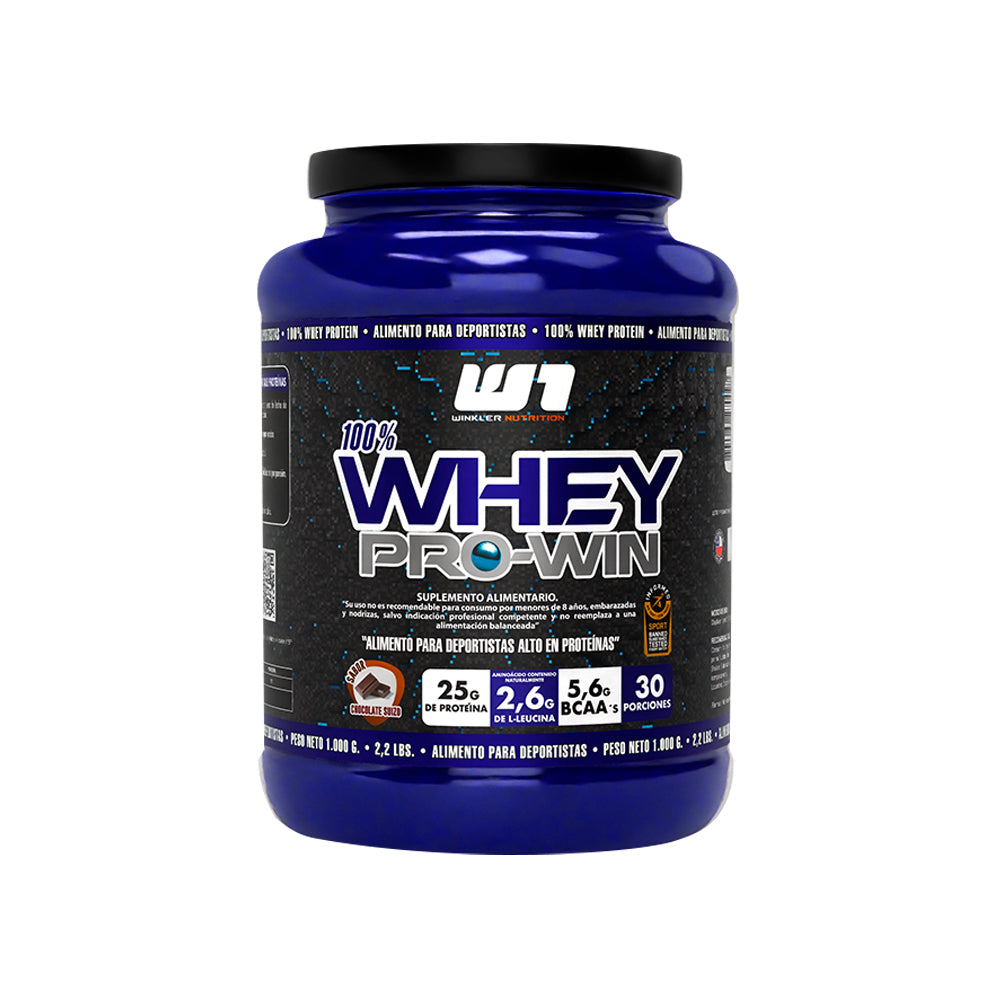 Whey Pro Win-Proteína 1 kg - 30 porciones