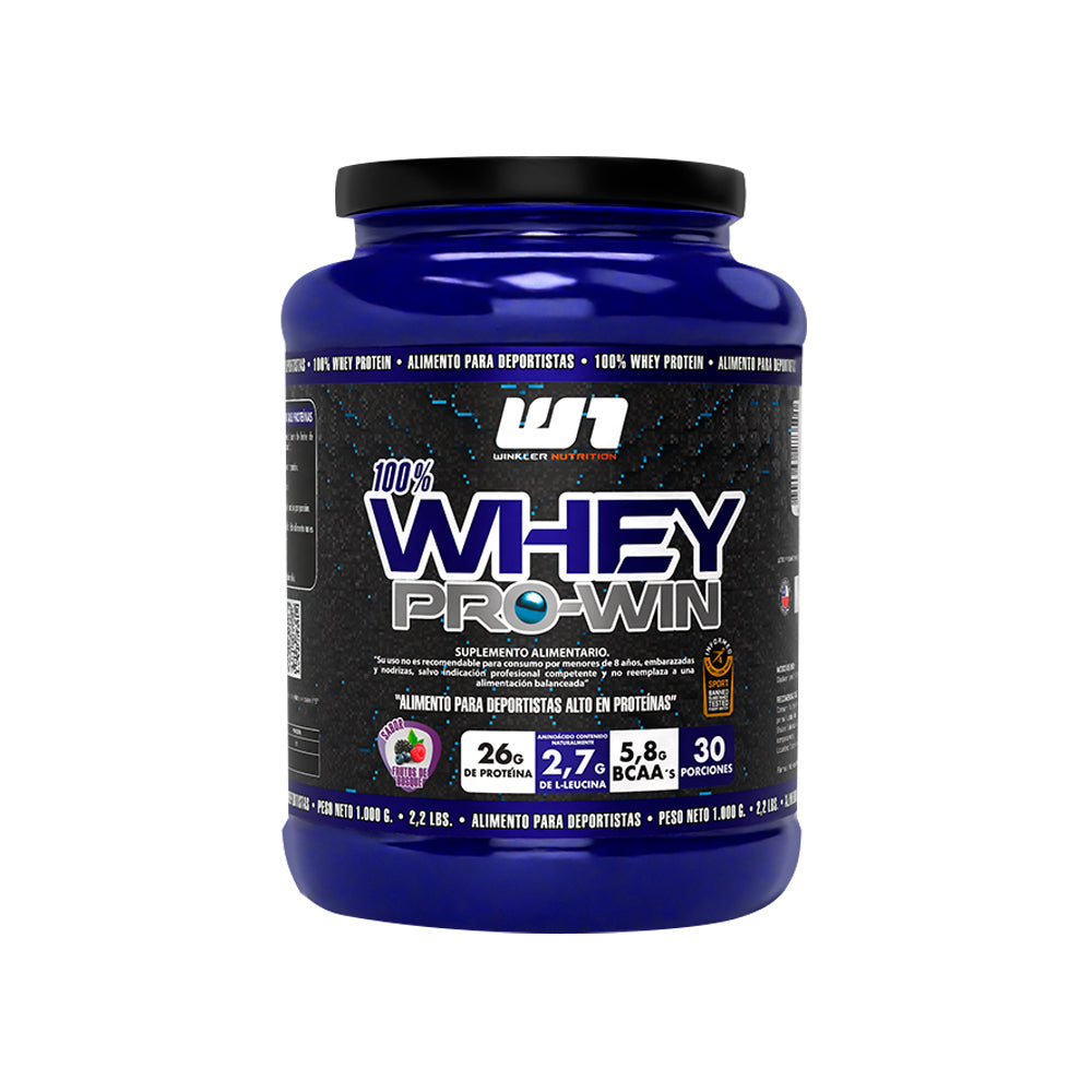 Whey Pro Win-Proteína 1 kg - 30 porciones