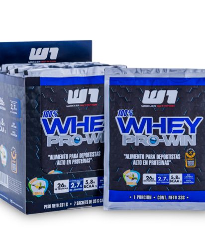 7 sachets whey