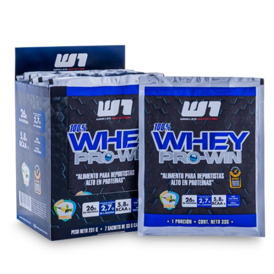 7 sachets whey